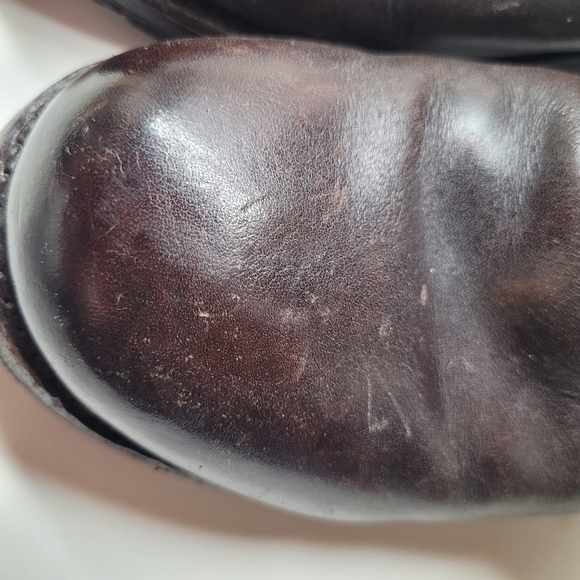 Frye Engineer Boots Mens -  Size 7 - Brown Made in Mexico - Picture 9 of 11